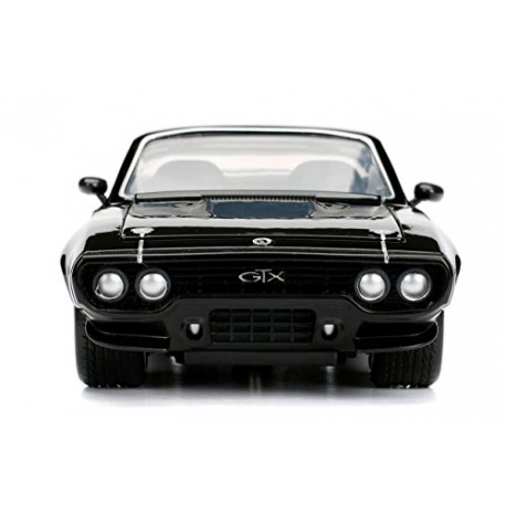 Jada Toys&nbsp;–&nbsp;98292BK&nbsp;–&nbsp;Plymouth GTX&nbsp;–&nbsp;Fast and Furious&nbsp;8 –&nbsp;Dom&nbsp;–&nbsp;Scale 1