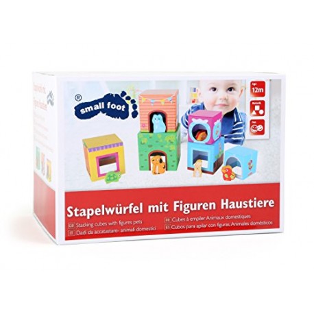 Small Foot 10044 Building Blocks with Animal Figures
