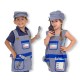 Melissa & Doug Train Engineer Role Play Costume Dress