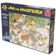 Jumbo Games Jan Van Haasteren Wild Water Rafting Jigsaw Puzzle (3000
