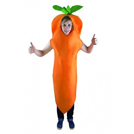 P 'tit clown – 15376 – Adult Carrot Costume – One Size