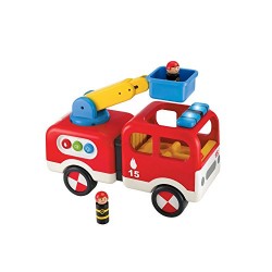 Early Learning Centre Figurines (Whizz world Fire Engine)
