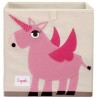 3 sprouts Storage Box, Pink Unicorn