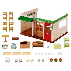 Sylvanian Families 5271 Hamburger Restaurant Set