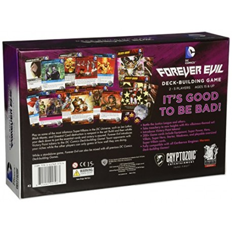 Cryptozoic DC Deck Building Card Game Forever Evil