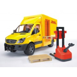Mercedes Benz Sprinter DHL and Hand Pallet Truck