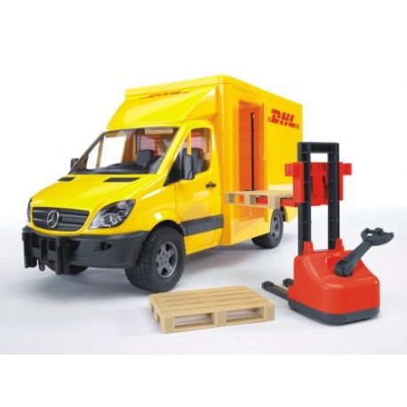 Mercedes Benz Sprinter DHL and Hand Pallet Truck