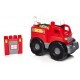 Mega Bloks 900 DXH38 Fire Truck Rescue Playset