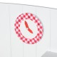 HOMCOM Kids Wooden Large Kitchen Role Play Set Learning Toy (White, Red)