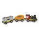 Melissa & Doug Train Cars Wagons DE Tren railway wagon 8 pieces 