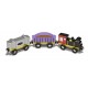 Melissa & Doug Train Cars Wagons DE Tren railway wagon 8 pieces 