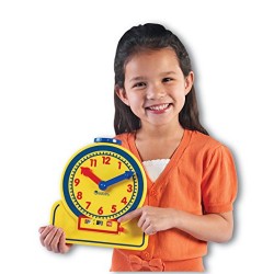 Learning Resources Primary Time Teacher Clock 24