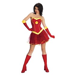 Rubie's Official Ladies Marvel Miss Iron Man Resue, Adult Costume