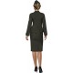 Smiffy's Adult Women's Wartime Officer Costume, Skirt, Jacket with Medal, Shirt Front, Tie and Hat, Troops, Serious Fun, Size S,