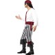 Smiffy's Adult men's Pirate Man Costume, Shirt, trousers, Headpiece & Belt, Pirate, Serious Fun, Size M, 25783