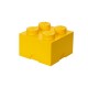 Lego Storage Brick 4 Medium Yellow