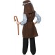 Smiffy's Children's Shepherd Costume, Robe, Headpiece & EVA Staff, Size