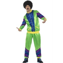 Smiffy's 43129L 80's Height of Fashion Shell Suit Male Costume (Large)