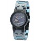 LEGO Anakin Star Wars Kids Buildable Watch with Link Bracelet and Minifigure | grey/blue | plastic | 28mm case diameter| analogu