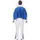 Smiffy's Men's Evel Knievel Costume, All in One Jumpsuit & Attached Cape, Size