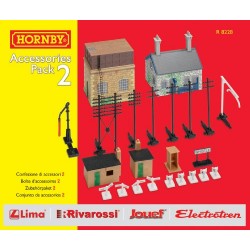 Hornby R8228 00 Gauge Building Extension Pack 2
