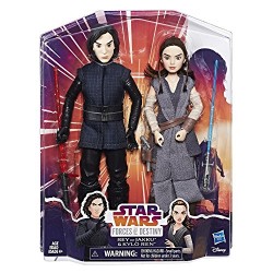 STAR WARS Forces Destiny Rey of Jakku and Kylo Ren Figure