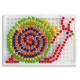 Quercetti Fantacolor Portable Peg Set (Large, 270 Pieces)