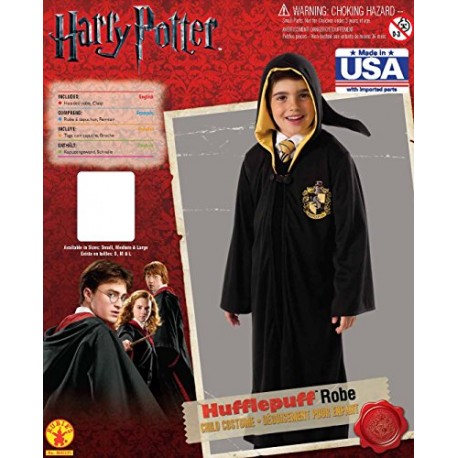 Rubie's Official Hufflepuff Harry Potter Fancy Dress Childrens World Book Day Boys Girls Costume