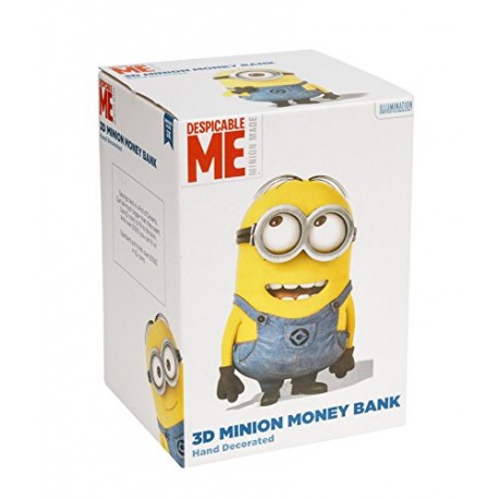Joy Toy 72025 Minions 3D Ceramics Money Box in Gift Wrap