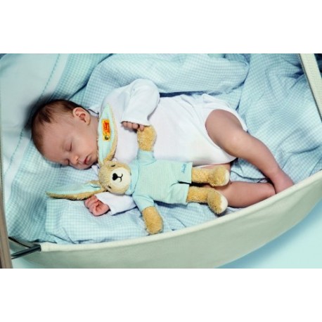 Steiff Hoppel Rabbit (Blue, 20cm)