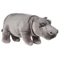 National Geographics HIPPO Stuffed Animals Plush Toy (Medium, Natural)