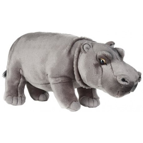 National Geographics HIPPO Stuffed Animals Plush Toy (Medium, Natural)