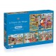 Gibsons A Trip to the Shops Jigsaw Puzzle (4 x 500 pieces)