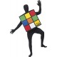 Smiffy's Adult Unisex Rubik's Cube Costume, Multi