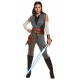 Rubie's Official Star Wars The Last Jedi Rey Ladies Adult Costume, Large UK 14
