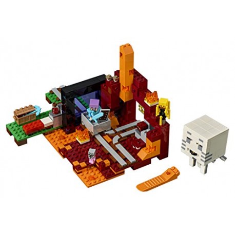 LEGO UK 21143 Minecraft the Nether Portal Building Block