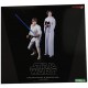 Star Wars Luke Skywalker and Princess Leia Art FX Statue