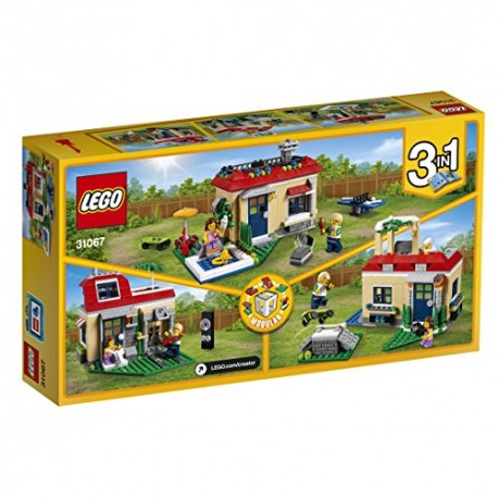 LEGO UK 31067 Modular Poolside Holiday Construction Toy