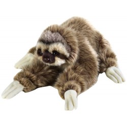 National Geographics SLOTH Stuffed Animals Plush Toy (Medium, Natural)