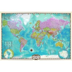 Eurographics Map of the World Puzzle (2000 Pieces)