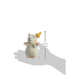 Steiff 056215 Pilla Mouse White 10cm