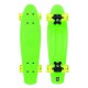 Xootz Kid'S Complete Retro Plastic Skateboard With Led Light Up Wheels