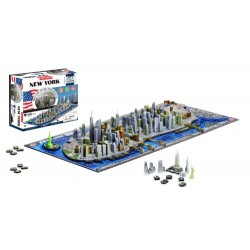 4D New York Cityscape Time Puzzle