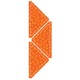 AccuQuilt Go Fabric Cutting Dies It Fits Quarter Square, 4
