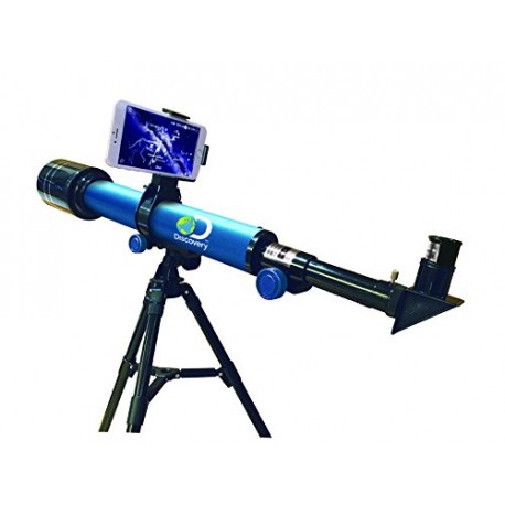 Discovery Channel TDK30 Discovery Galaxy Tracker Smart Telescope, 60 mm