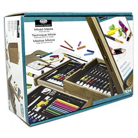 Royal & Langnickel All Media Easel Artist Set (104 Piece)