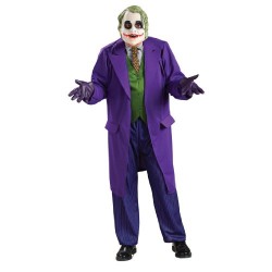 Rubie's Official The Joker Deluxe Dark Knight, Adult Costume
