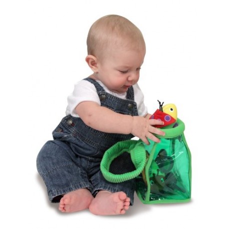 Melissa & Doug Deluxe Bug Jug Fill and Spill Soft Baby Toy