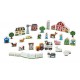 Melissa & Doug Wooden Farm & Tractor Play Set (33 pcs)