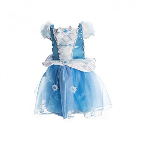 Cinderella Fancy Dress Disney Princess Babies Girls Infants Costume